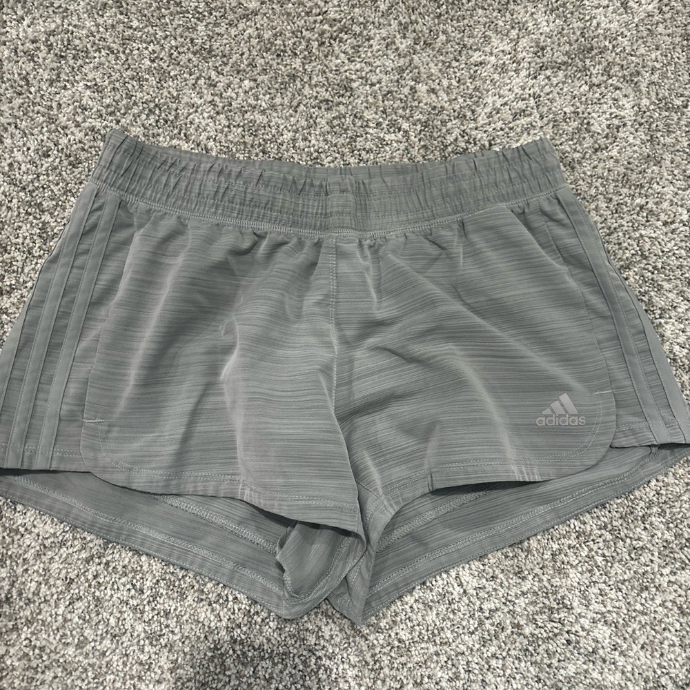 Adidas Women's Athletic Gray Shorts